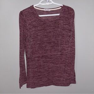 Bearsland Medium Maternity Top Burgundy